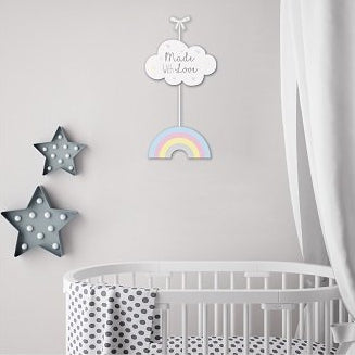 Wooden Baby Sign