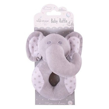 Plush Baby Handbell Rattle