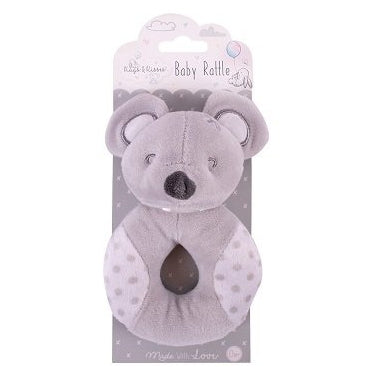 Plush Baby Handbell Rattle