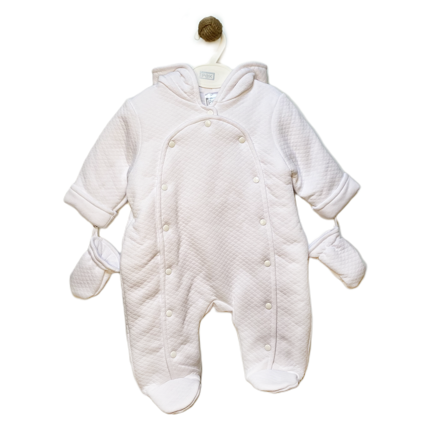 Pip Snowsuit - White