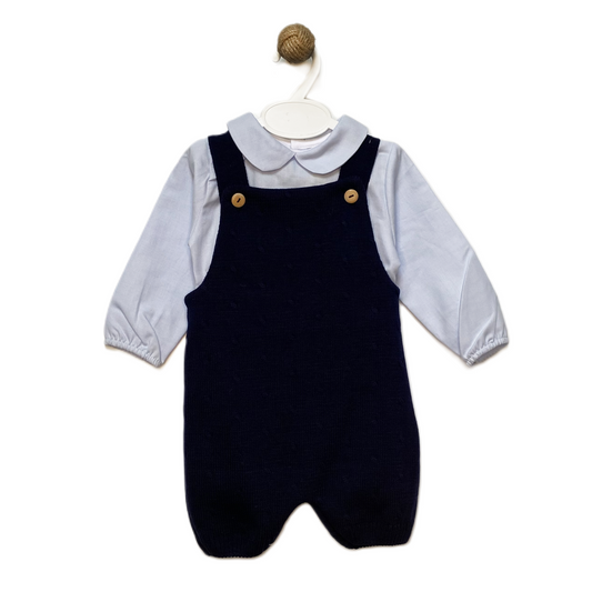 Baby Dungaree Blouse Outfit