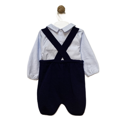 Baby Dungaree Blouse Outfit