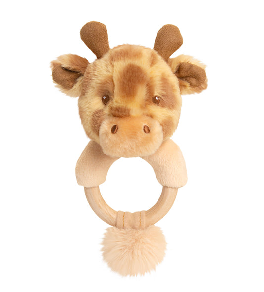 Huggy Giraffe Wood Rattle