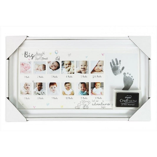 Hand And Foot Print Photo Frame - 12 Photo